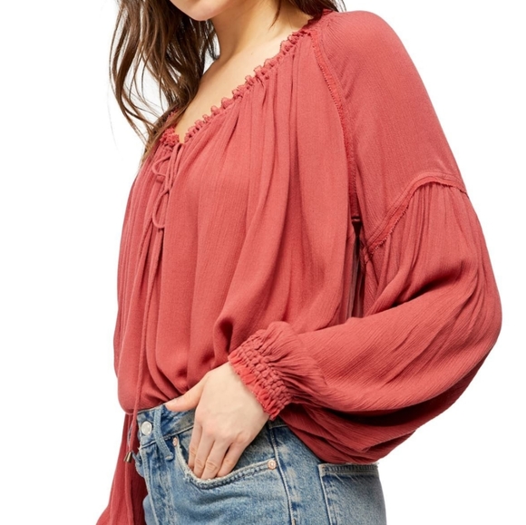 NWT Free People Banda Blouse Size Small - Picture 2 of 4